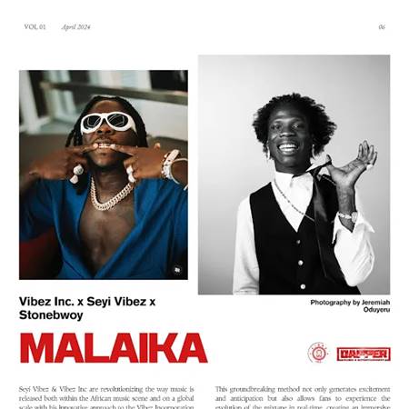 Seyi Vibez - Malaika ft. Stonebwoy