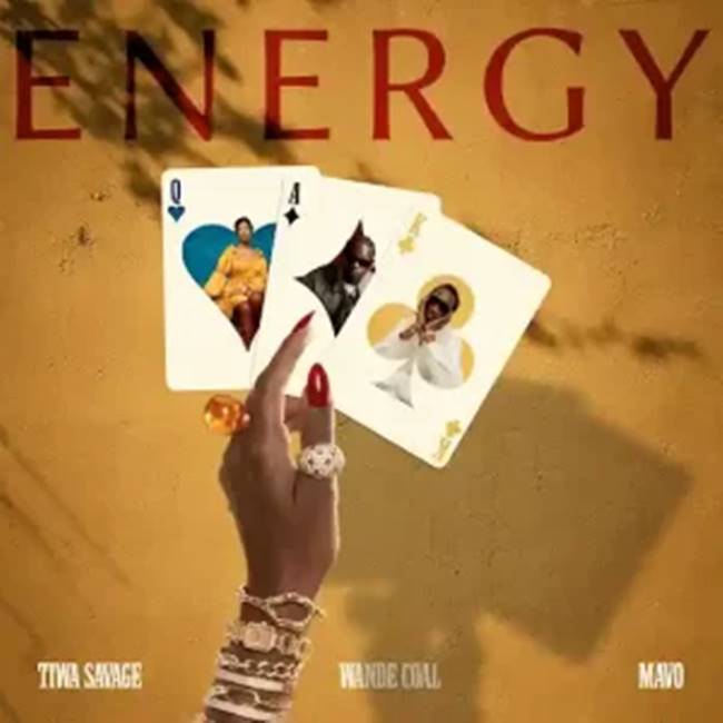Tiwa Savage - Energy ft. Wande Coal & MAVO