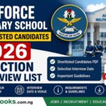 Air Force Military School Shortlisted Candidates 2026 – Selection Interview List