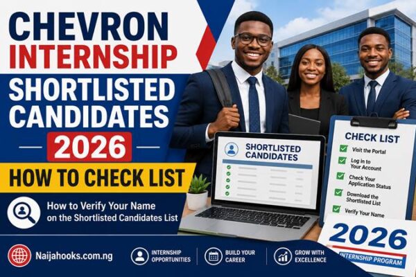 Chevron Internship Shortlisted Candidates 2026 is Out