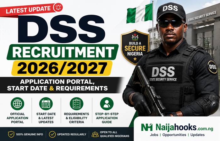 DSS Recruitment 2026/2027 – Application Portal, Start Date and Latest News