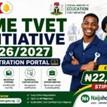 FME TVET Initiative 2026/2027 – Registration Portal Now Open (₦22,500 Monthly Stipend)