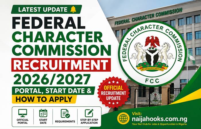 Federal Character Commission Recruitment 2026/2027 – Portal, Start Date & How to Apply