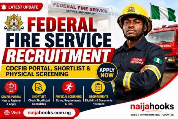 Federal Fire Service Recruitment 2026 – CDCFIB Portal Now Open for Shortlisted Candidates