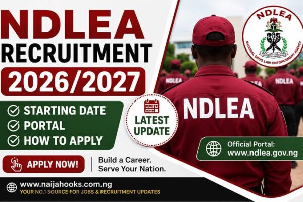NDLEA Recruitment 2026 – Current Status, Requirements and Application Guide