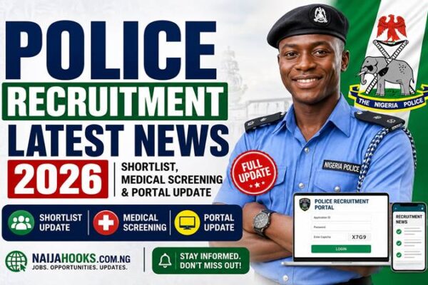 Police Recruitment Latest News Today – Shortlist, Medical Screening and Portal Update