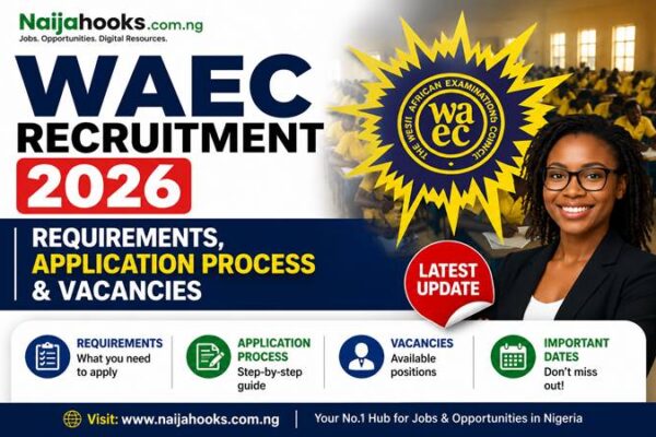 WAEC Recruitment 2026 – Requirements, Application Process & Vacancies